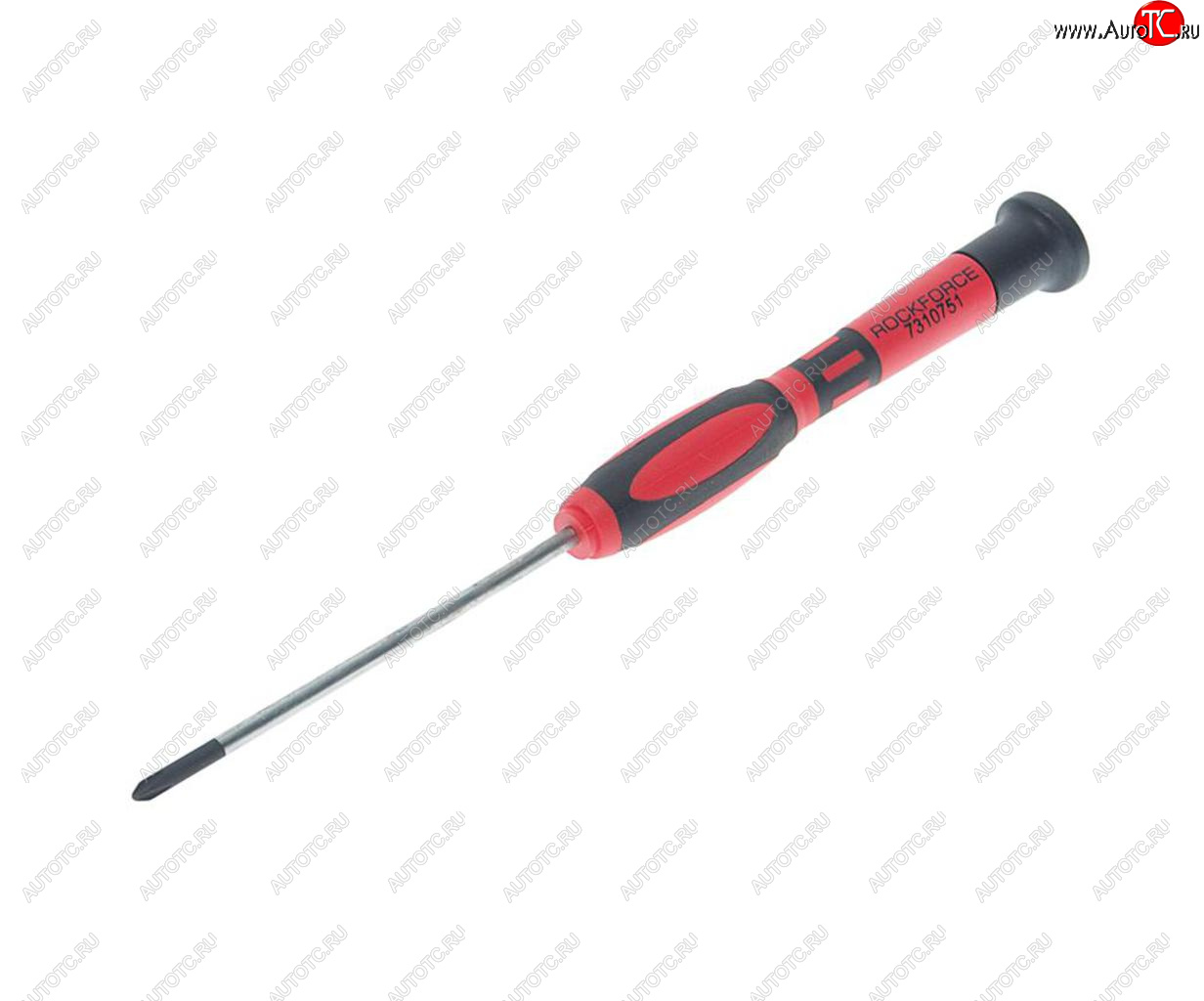 172 р. Отвертка крестовая PH 0.1x75мм ювелирная (сталь CrV) ROCKFORCE ROCKFORCE rf-7310751  с доставкой в г. Майкоп