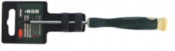 160 р. Отвертка шлицевая SL 4.0x75мм ювелирная ROCKFORCE ROCKFORCE rf-73307504  с доставкой в г. Майкоп. Увеличить фотографию 1