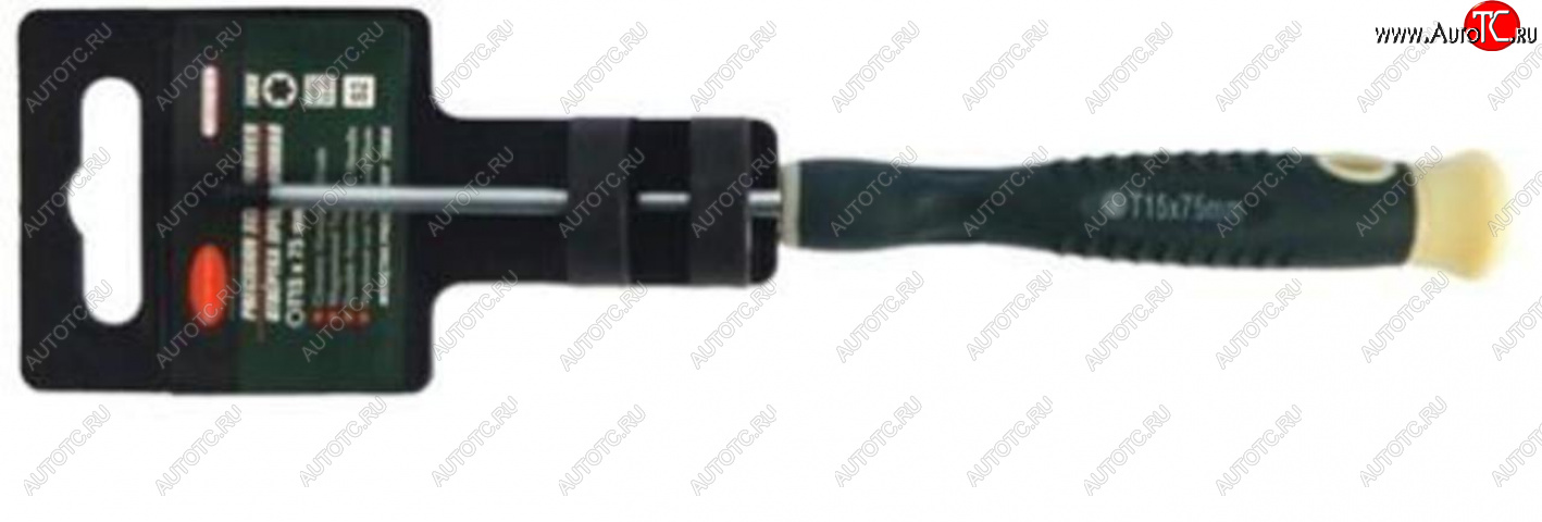 135 р. Отвертка TORX Т15х75мм ювелирная ROCKFORCE ROCKFORCE rf-73607515  с доставкой в г. Майкоп