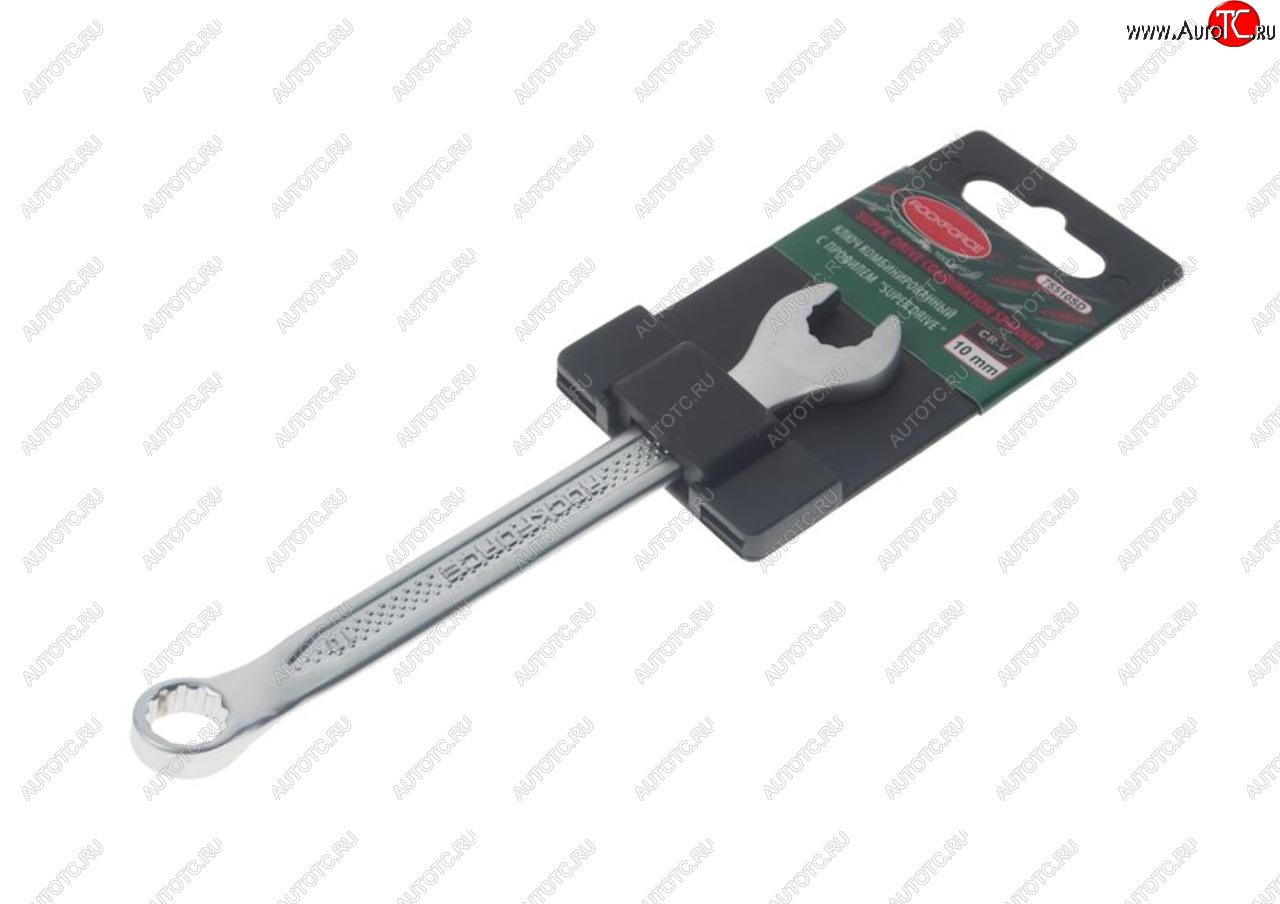 107 р. Ключ комбинированный 10мм (Super Drive) с держателем ROCKFORCE ROCKFORCE rf-75510sd ROCKFORCE rf-75510sd  с доставкой в г. Майкоп