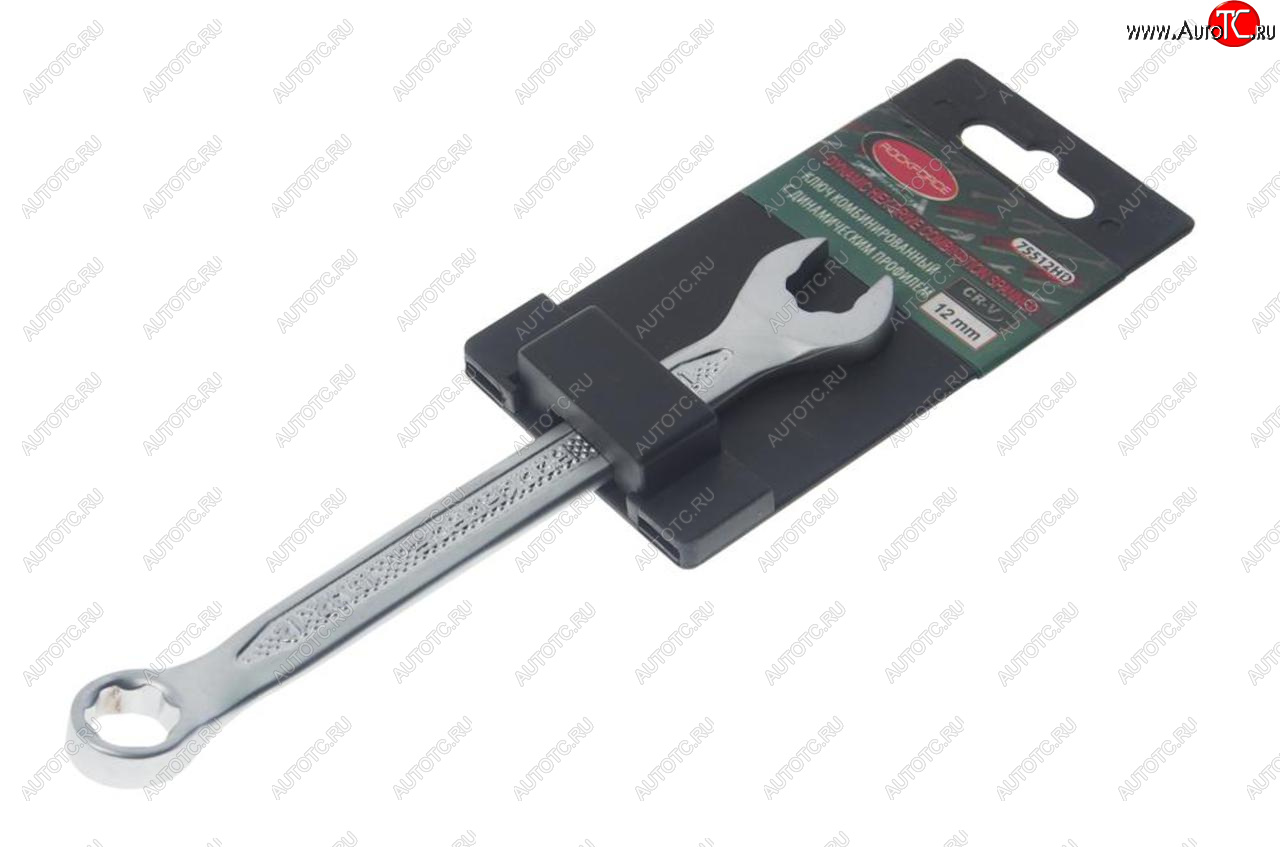 162 р. Ключ комбинированный 12мм динамический с держателем ROCKFORCE ROCKFORCE rf-75512hd  с доставкой в г. Майкоп