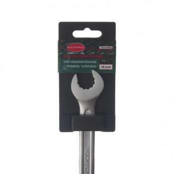 265 р. Ключ комбинированный 16мм (Super Drive) с держателем ROCKFORCE ROCKFORCE rf-75516sd  с доставкой в г. Майкоп. Увеличить фотографию 3
