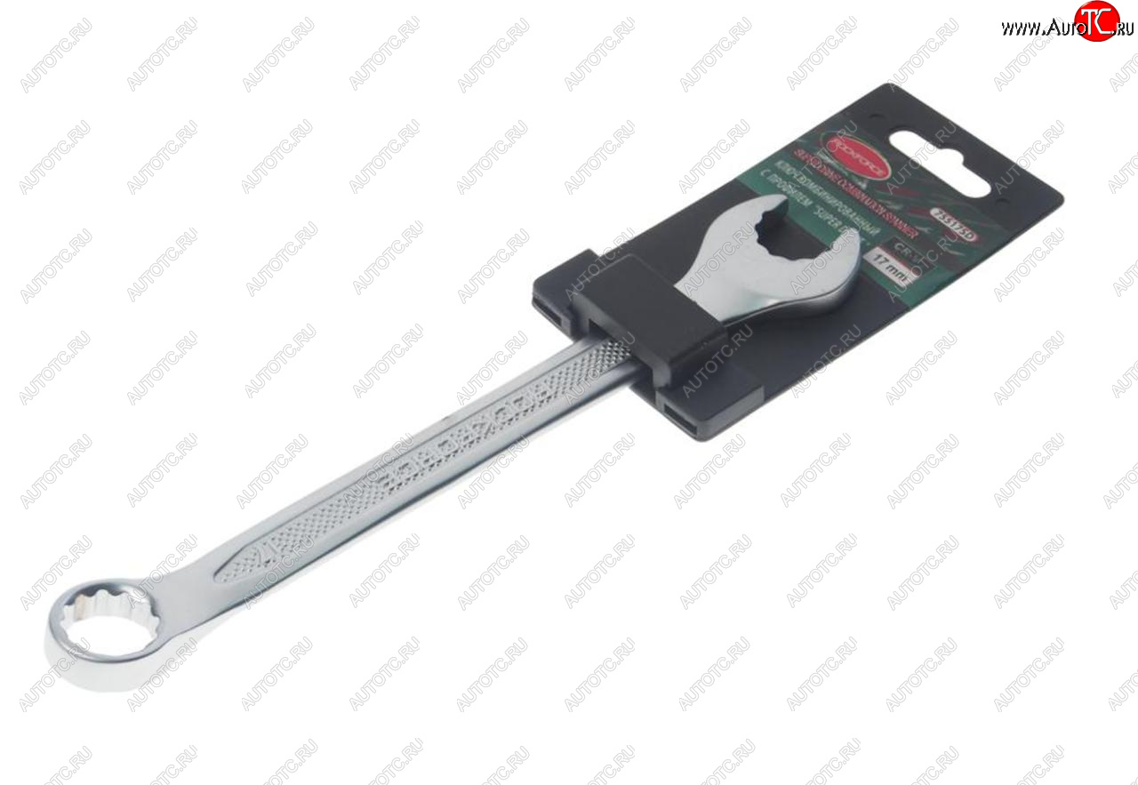286 р. Ключ комбинированный 17мм (Super Drive) с держателем ROCKFORCE ROCKFORCE rf-75517sd  с доставкой в г. Майкоп