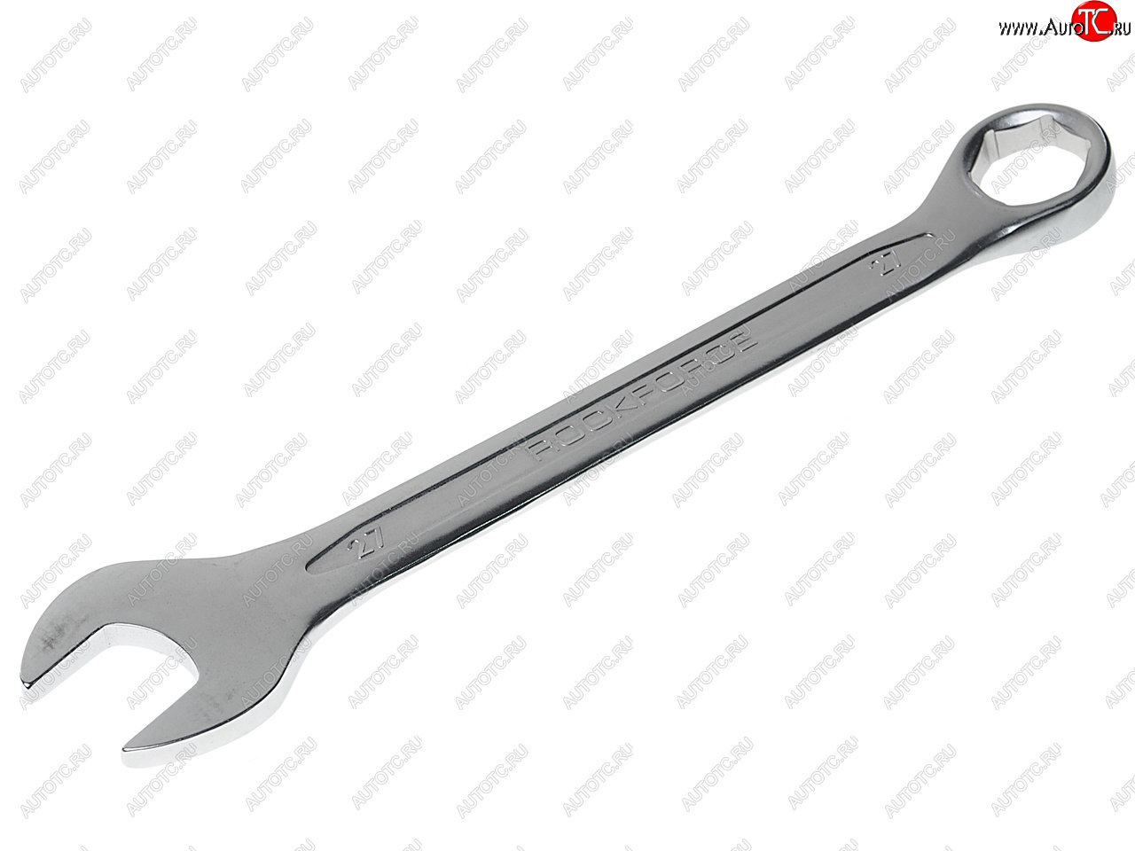 529 р. Ключ комбинированный 27х27мм шестигранный ROCKFORCE ROCKFORCE rf-75527h  с доставкой в г. Майкоп