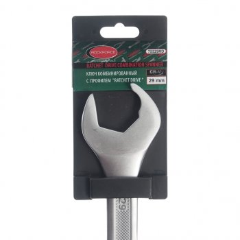 769 р. Ключ комбинированный 29мм (Ratchet Drive) с держателем ROCKFORCE ROCKFORCE rf-75529rd  с доставкой в г. Майкоп. Увеличить фотографию 2