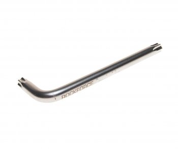 89 р. Ключ TORX Г-образный T-40H с отверстием ROCKFORCE ROCKFORCE rf-76740  с доставкой в г. Майкоп. Увеличить фотографию 2