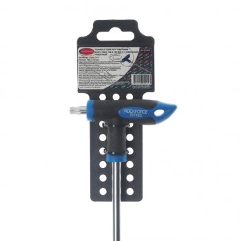 359 р. Ключ TORX Т-образный T40х150мм с резиновой ручкой с держателем ROCKFORCE ROCKFORCE rf-76740g  с доставкой в г. Майкоп. Увеличить фотографию 2