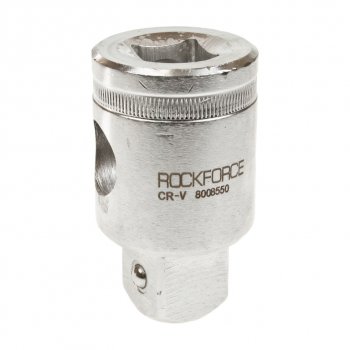 1 289 р. Адаптер 1 под вороток ROCKFORCE ROCKFORCE rf-8008550  с доставкой в г. Майкоп. Увеличить фотографию 1