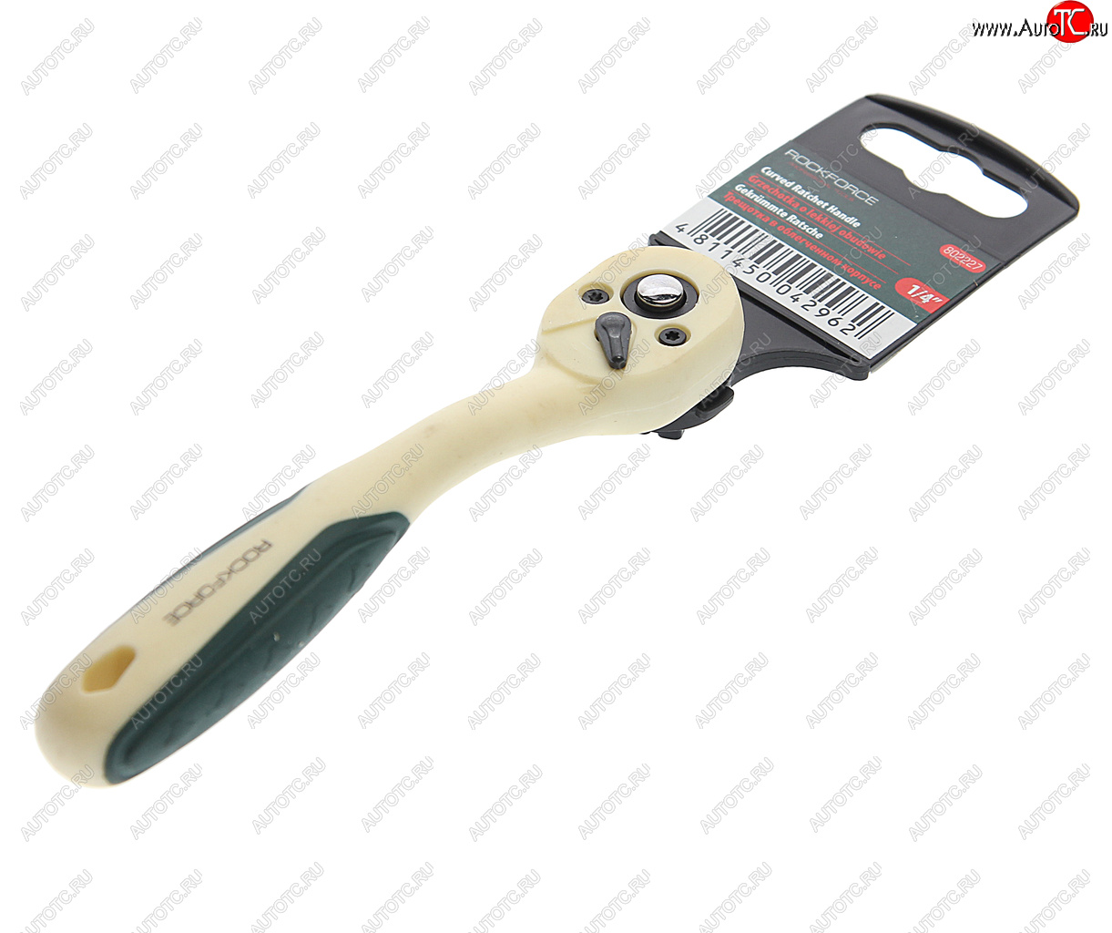 1 039 р. Ключ трещотка 14 72 зуба реверсивная в пластиковом корпусе ROCKFORCE ROCKFORCE rf-802227  с доставкой в г. Майкоп