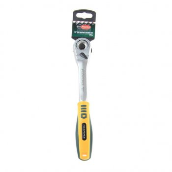 3 599 р. Ключ трещотка 12 30 зубьев с плавающим механизмом ROCKFORCE ROCKFORCE rf-802423d  с доставкой в г. Майкоп. Увеличить фотографию 1