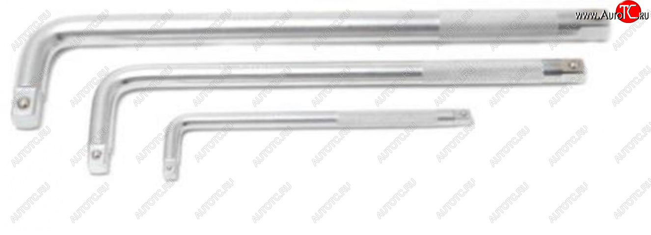 469 р. Вороток 12 L=250мм Г-образный с накаткой ROCKFORCE ROCKFORCE rf-8154250  с доставкой в г. Майкоп