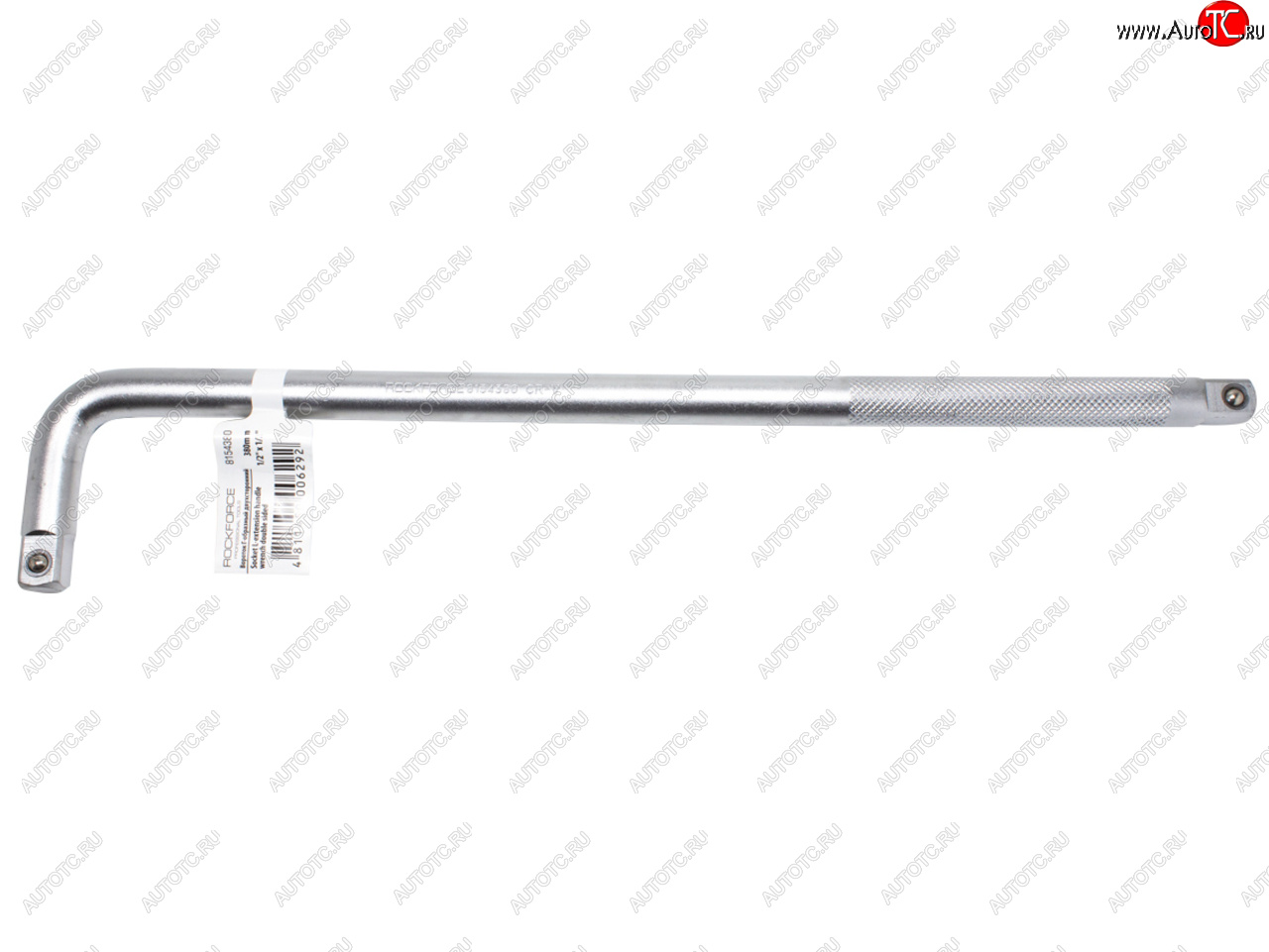 599 р. Вороток 12 L=300мм Г-образный с накаткой ROCKFORCE ROCKFORCE rf-8154300  с доставкой в г. Майкоп