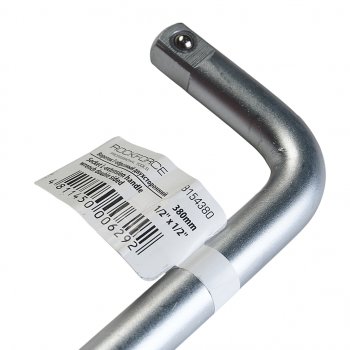 799 р. Вороток 12 L=380мм Г-образный с накаткой ROCKFORCE ROCKFORCE rf-8154380  с доставкой в г. Майкоп. Увеличить фотографию 3