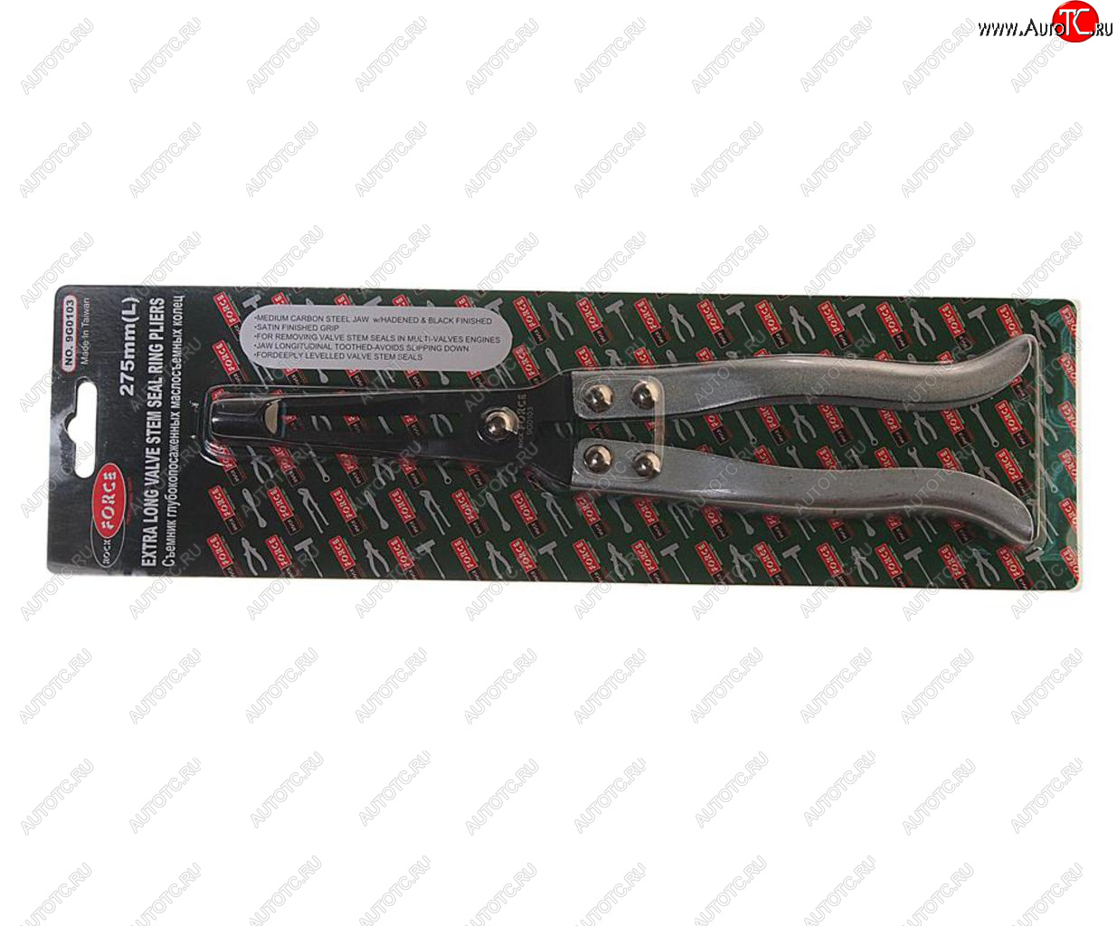 899 р. Съемник колпачков маслоотражающих удлиненный ROCKFORCE ROCKFORCE rf-9g0103  с доставкой в г. Майкоп
