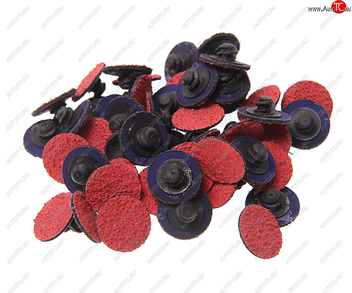 1 869 р. Круг шлифовальный 25мм (№36) абразивный красный 50шт. ROCKFORCE ROCKFORCE rf-bd136c  с доставкой в г. Майкоп
