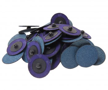 2 299 р. Круг шлифовальный 50мм (№40) абразивный синий 50шт. ROCKFORCE ROCKFORCE rf-bd240z  с доставкой в г. Майкоп. Увеличить фотографию 1