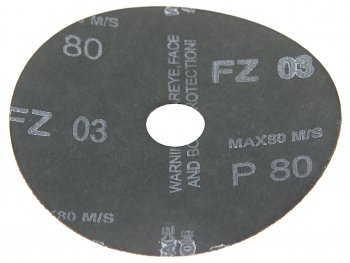 82 р. Круг шлифовальный 125мм (№80) абразивный ROCKFORCE ROCKFORCE rf-bd580d  с доставкой в г. Майкоп. Увеличить фотографию 2