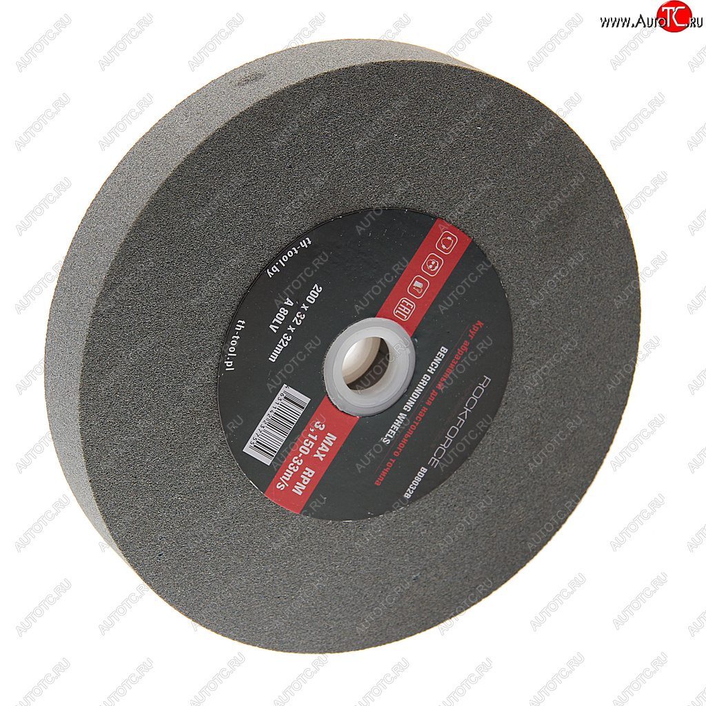 869 р. Круг для точила настольного 200x32x32мм (№60) абразивный ROCKFORCE ROCKFORCE rf-bd6032b  с доставкой в г. Майкоп