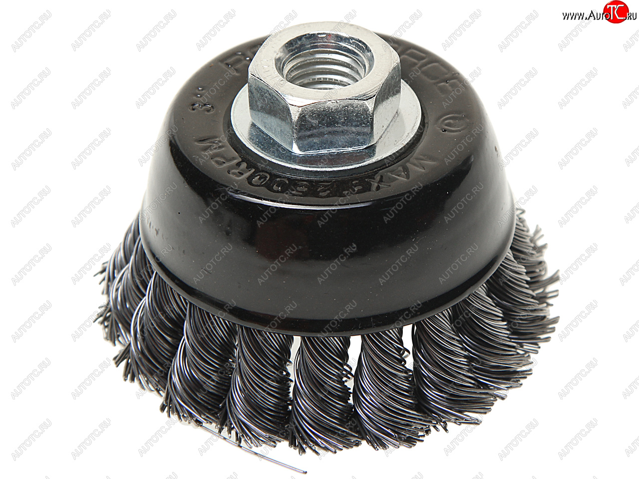369 р. Кордщетка для УШМ чашка 75мм витая сталь ROCKFORCE ROCKFORCE rf-bwc103  с доставкой в г. Майкоп