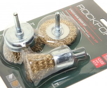 265 р. Набор кордщеток для дрели 25,50мм (3шт.) в блистере ROCKFORCE ROCKFORCE rf-bws301  с доставкой в г. Майкоп. Увеличить фотографию 2