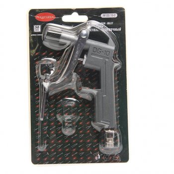 369 р. Пистолет продувочный пневматический (сопло 50мм) в блистере ROCKFORCE ROCKFORCE rf-dg-10-2  с доставкой в г. Майкоп. Увеличить фотографию 3