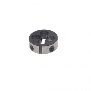 162 р. Плашка М06х1.0мм d=20мм в пластиковом футляре ROCKFORCE ROCKFORCE rf-die06100  с доставкой в г. Майкоп. Увеличить фотографию 1