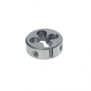 192 р. Плашка М09x1.0мм d=25мм в пластиковом футляре ROCKFORCE ROCKFORCE rf-die09100  с доставкой в г. Майкоп. Увеличить фотографию 1
