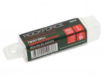 117 р. Сверло по металлу 1.0мм HSS (10шт.) ROCKFORCE ROCKFORCE rf-dsp10  с доставкой в г. Майкоп. Увеличить фотографию 2