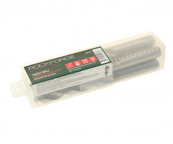 1 699 р. Сверло по металлу 13.0мм HSS (5шт.) ROCKFORCE ROCKFORCE rf-dsp130  с доставкой в г. Майкоп. Увеличить фотографию 2