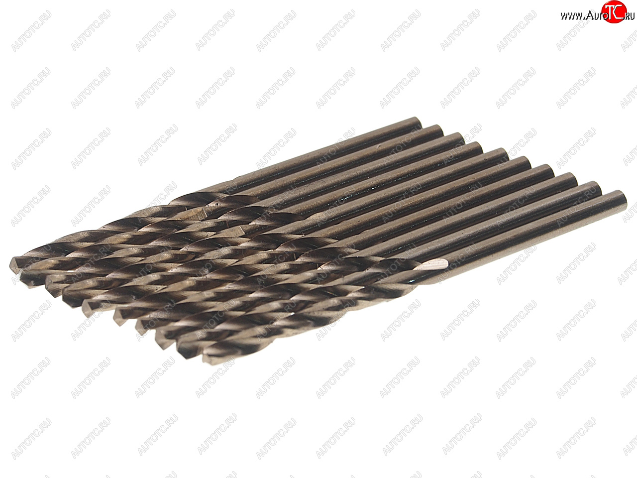 284 р. Сверло по металлу 3.0мм HSS Cobalt (10шт.) ROCKFORCE ROCKFORCE rf-dsp30h  с доставкой в г. Майкоп