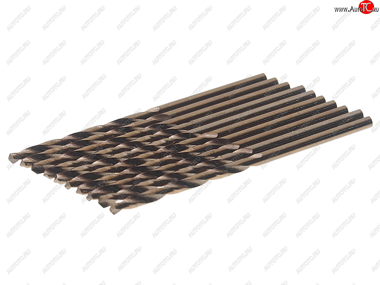 140 р. Сверло по металлу 2.4мм HSS Cobalt (10шт.) ROCKFORCE ROCKFORCE rf-dsp332 ROCKFORCE rf-dsp332  с доставкой в г. Майкоп