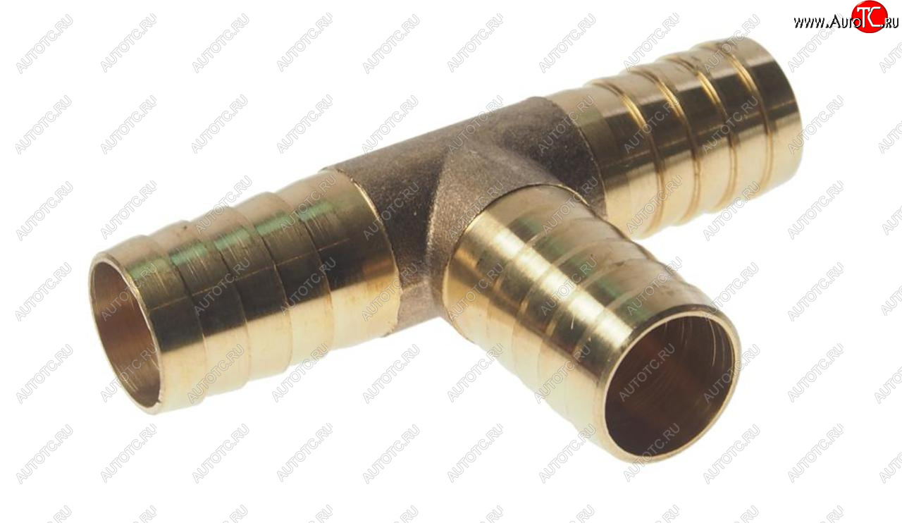 369 р. Переходник для компрессора 18мм T-образный елочка ROCKFORCE ROCKFORCE rf-e102-67  с доставкой в г. Майкоп