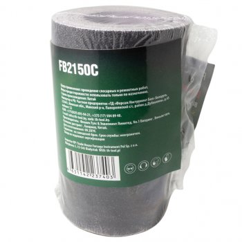 559 р. Бумага наждачная P-150 115ммх5м на тканевой основе рулон ROCKFORCE ROCKFORCE rf-fb2150c  с доставкой в г. Майкоп. Увеличить фотографию 2