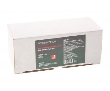 1 449 р. Круг шлифовальный лепестковый 50мм (№120) 10шт. ROCKFORCE ROCKFORCE rf-fd2120c  с доставкой в г. Майкоп. Увеличить фотографию 2