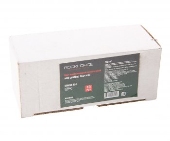 1 759 р. Круг шлифовальный лепестковый 50мм (№40) 10шт. ROCKFORCE ROCKFORCE rf-fd240c  с доставкой в г. Майкоп. Увеличить фотографию 2