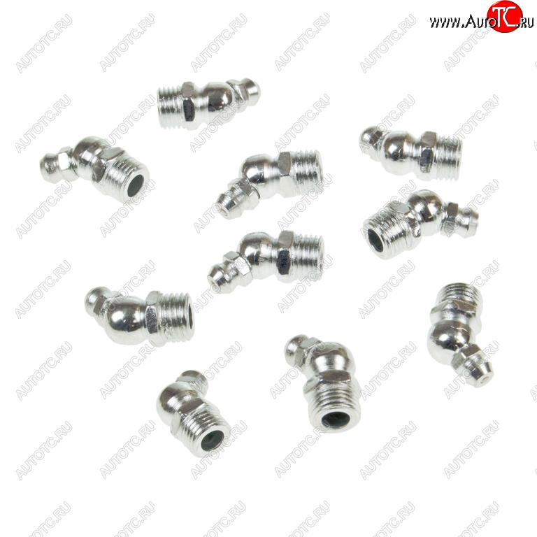 138 р. Пресс-масленка 10мм угловая (45град.), 10шт. ROCKFORCE ROCKFORCE rf-gn-01-45-10mm ROCKFORCE rf-gn-01-45-10mm  с доставкой в г. Майкоп