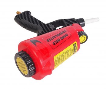 5 399 р. Пистолет пескоструйный с бачком 1л ROCKFORCE ROCKFORCE rf-hsb-ii  с доставкой в г. Майкоп. Увеличить фотографию 2