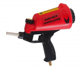 5 399 р. Пистолет пескоструйный с бачком 1л ROCKFORCE ROCKFORCE rf-hsb-ii  с доставкой в г. Майкоп. Увеличить фотографию 1
