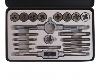 2 659 р. Набор метчиков и плашек метрический 20 предметов ROCKFORCE ROCKFORCE rf-m020-1  с доставкой в г. Майкоп. Увеличить фотографию 2