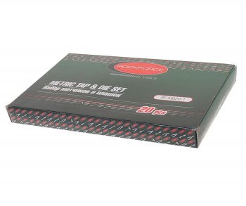 2 659 р. Набор метчиков и плашек метрический 20 предметов ROCKFORCE ROCKFORCE rf-m020-1  с доставкой в г. Майкоп. Увеличить фотографию 4