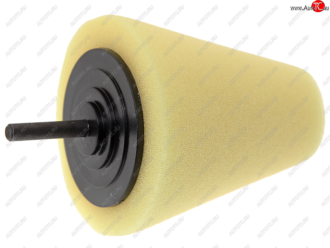 459 р. Губка для полировки 80x30мм конусная для дрели желтая ROCKFORCE ROCKFORCE rf-pl80h  с доставкой в г. Майкоп