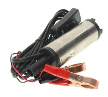 1 699 р. Насос для перекачки топлива 12V 20лмин. d=38мм 16мм 40W ROCKFORCE ROCKFORCE rf-st33-10  с доставкой в г. Майкоп. Увеличить фотографию 1