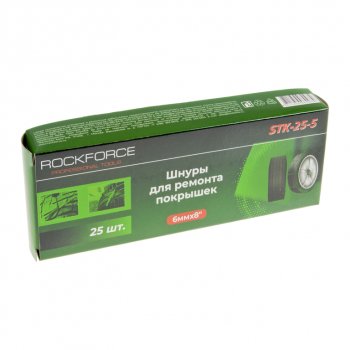 359 р. Жгут для ремонта бескамерных шин 25шт. ROCKFORCE ROCKFORCE rf-stk-25-5  с доставкой в г. Майкоп. Увеличить фотографию 2