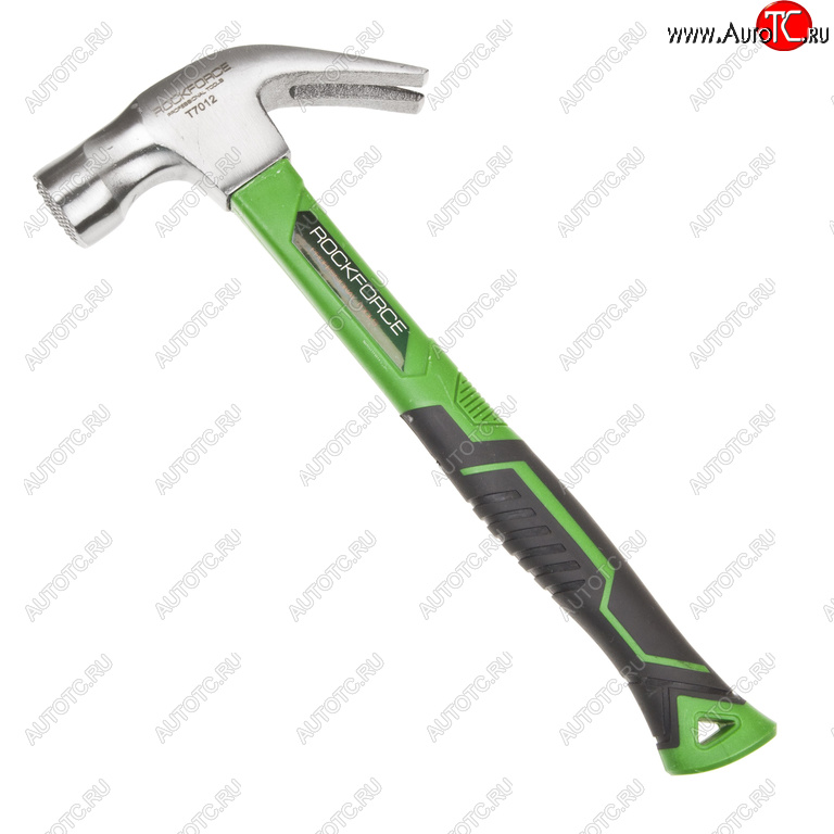539 р. Молоток гвоздодер 0.350кг фибергласовая ручка ROCKFORCE ROCKFORCE rf-t7012  с доставкой в г. Майкоп