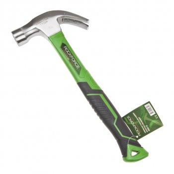 659 р. Молоток гвоздодер 0.680кг фибергласовая ручка ROCKFORCE ROCKFORCE rf-t7024  с доставкой в г. Майкоп. Увеличить фотографию 1