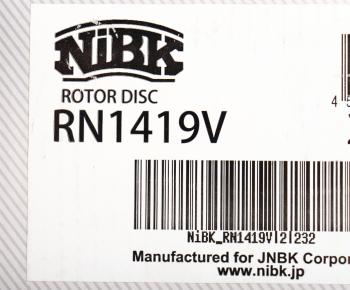 5 299 р. Диск тормозной NISSAN Teana (J32) передний (1шт.) NIBK NIBK rn1419  с доставкой в г. Майкоп. Увеличить фотографию 5