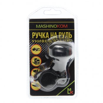 379 р. Ручка на руль лентяйка черная MASHINOKOM MASHINOKOM rnr 004  с доставкой в г. Майкоп. Увеличить фотографию 1