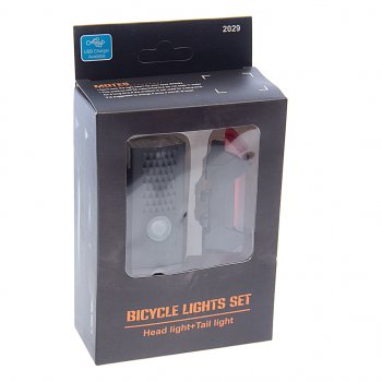 999 р. Фонарь велосипедный набор USB кабель с аккумулятором 480mAh Led NO NAME rpl-2255dc-918  с доставкой в г. Майкоп. Увеличить фотографию 3