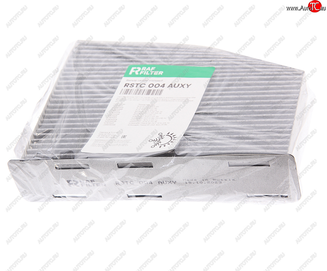 889 р. Фильтр воздушный салона VW Golf 5,Passat 6,Jetta 3 AUDI A3 SKODA Octavia (04-) угольный RAF FILTER RAF FILTER rstc004auxy  с доставкой в г. Майкоп