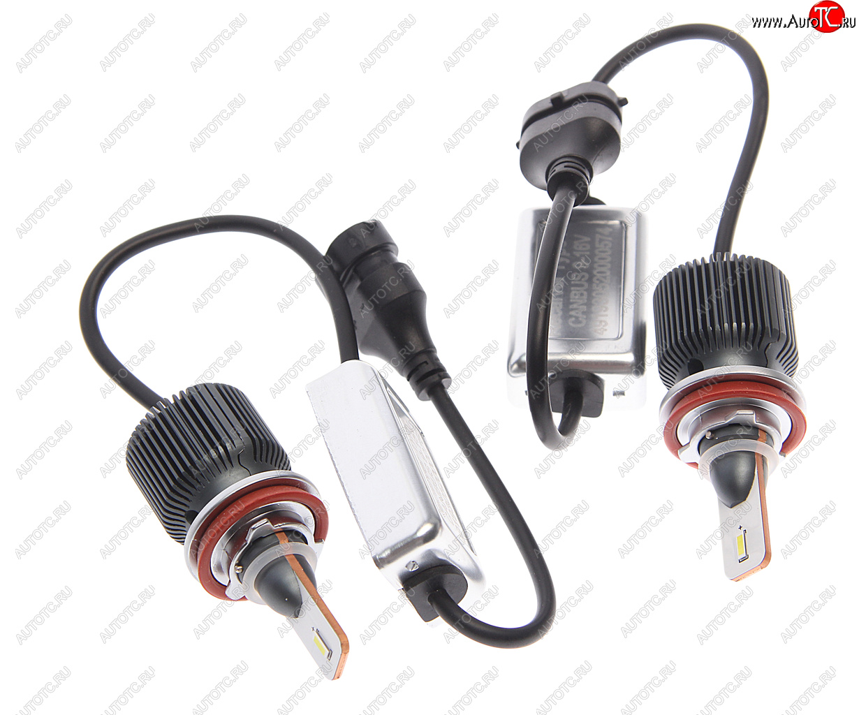 2 699 р. Лампа светодиодная 12V H11 PGJ19-2 5000Lm (2шт.) Type R RECARVER RECARVER rtrled50h11-2  с доставкой в г. Майкоп